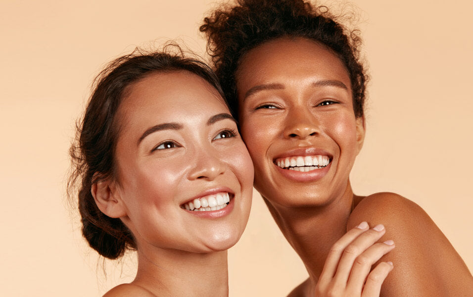 Two ladies enjoying chris and alley experience