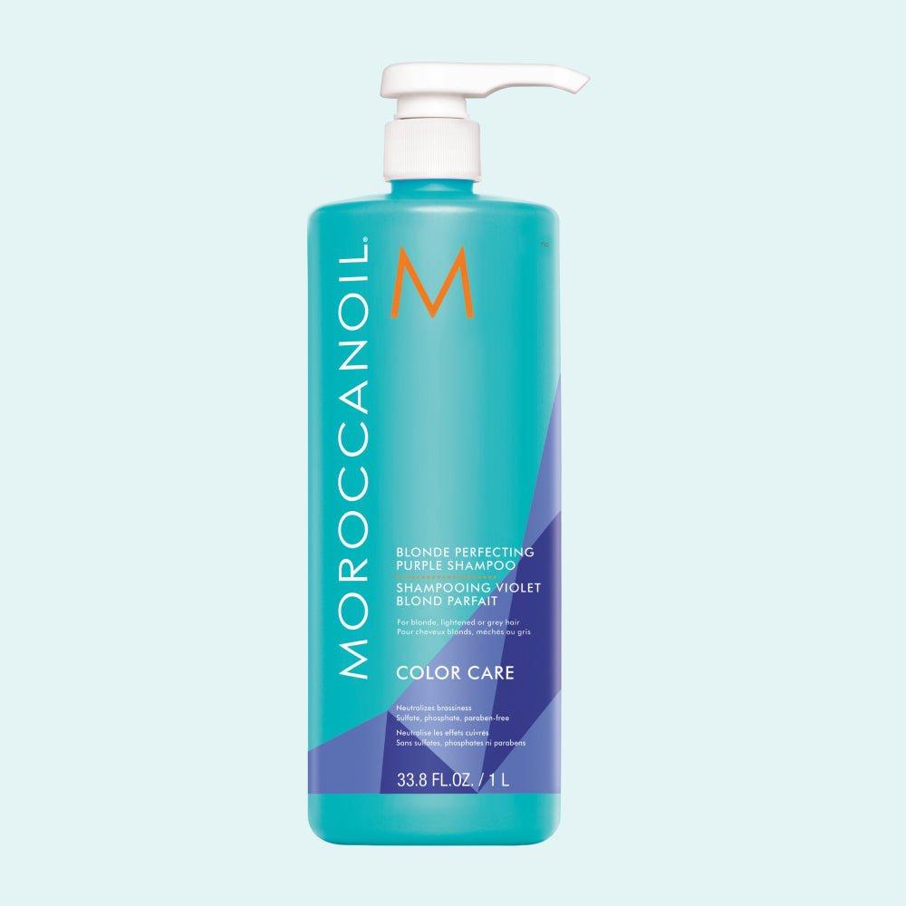 Moroccanoil Blonde Perfecting Purple Shampoo 1000ml