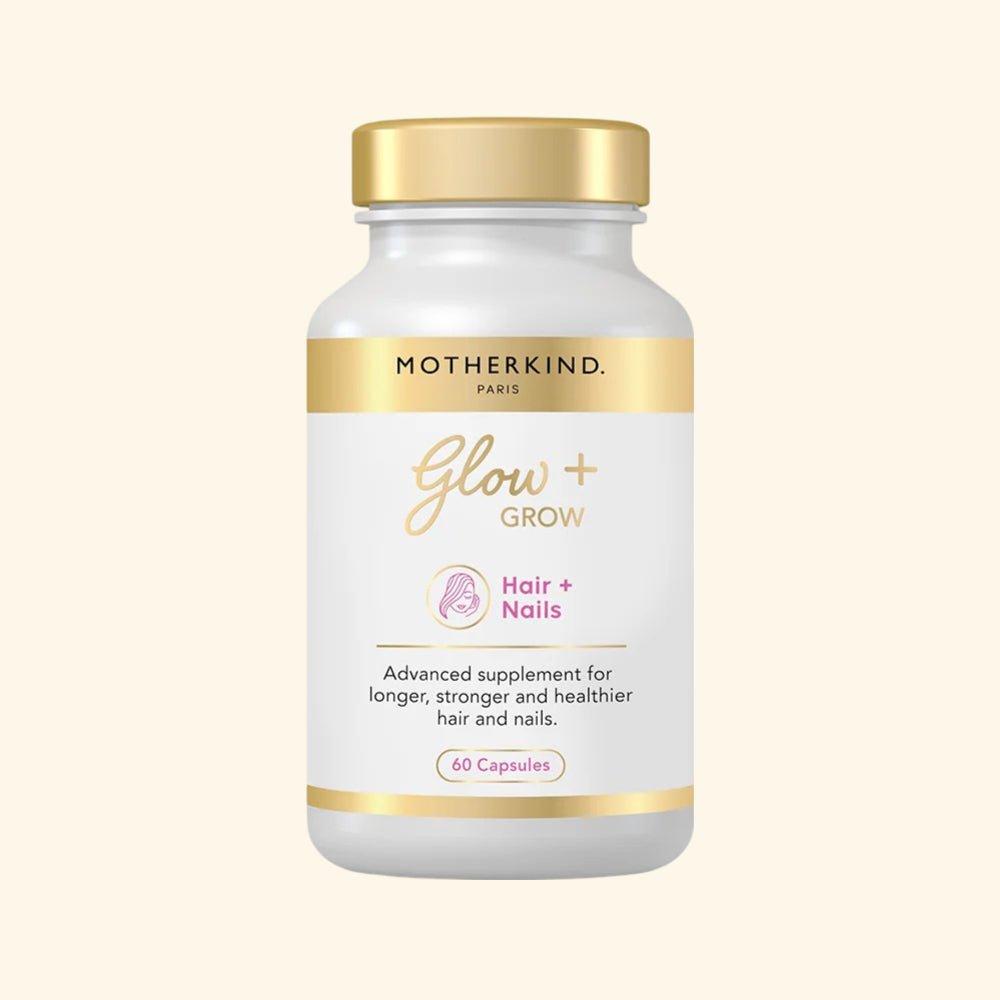 Motherkind Glow & Grow Hair Capsules 60