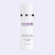 NassifMD Night Therapy Antioxidant Serum with Elasta - Derm C 30ml