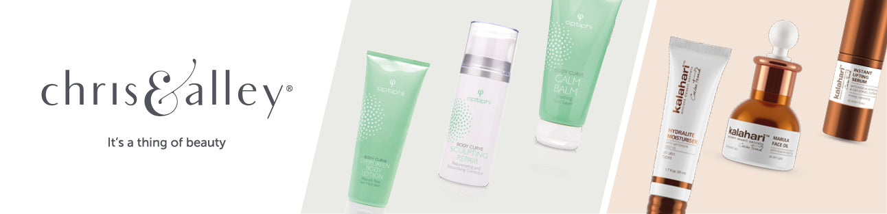 Image of Products, and banner for Blog about skin care product usage