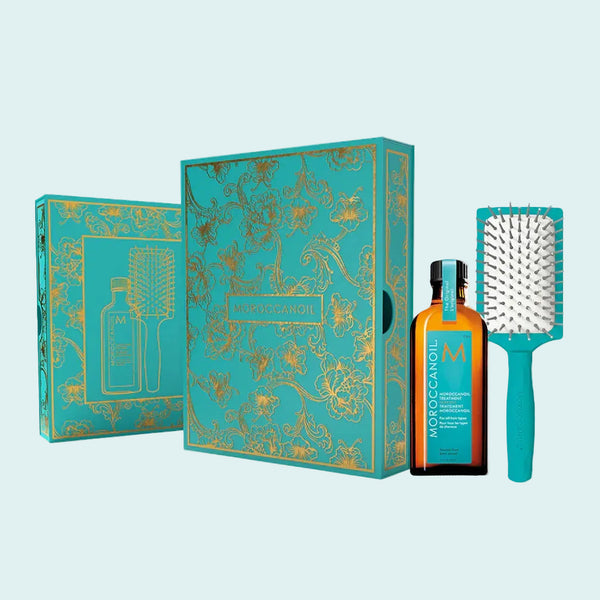 Moroccanoil Lunar Treatment Original oil 100ml & FREE Mini Paddle