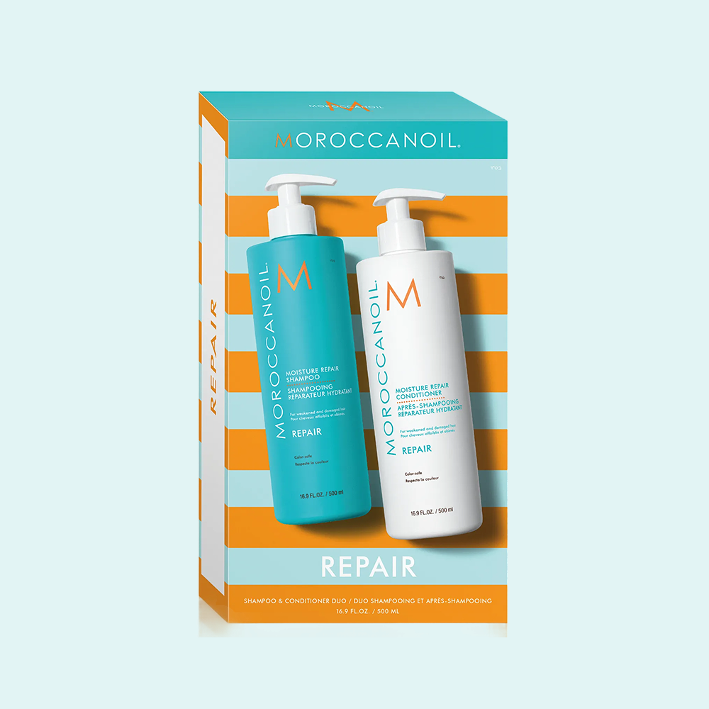 Moroccanoil Moisture Repair Shampoo & Conditioner Duo 500ml