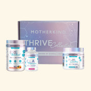 Motherkind Thrive Bundle - (CLA, Creatine Unflavoured, Pre-workout Peach)