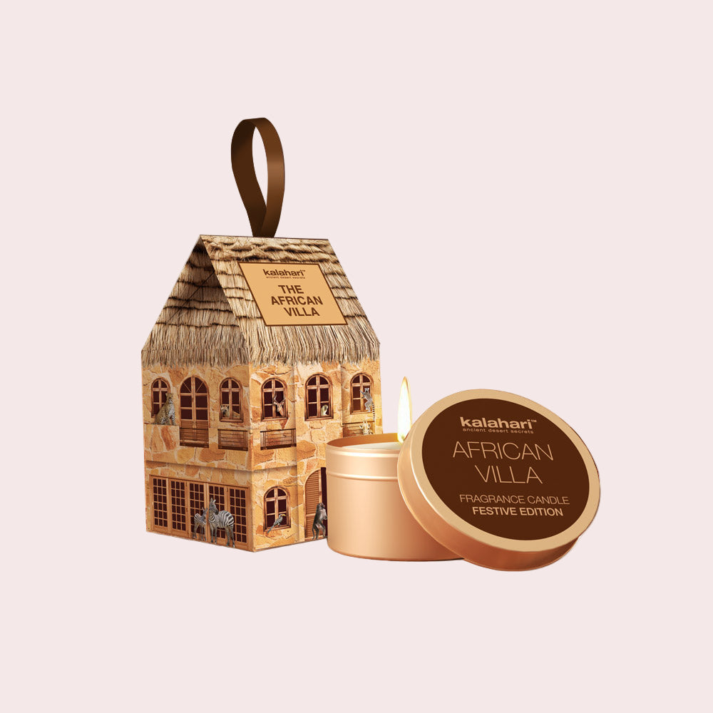 Kalahari Fragrance African Villa Candle - Festive Promo