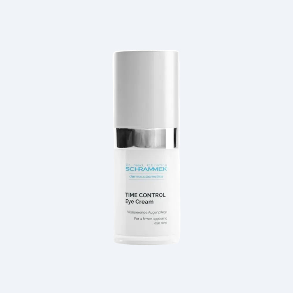 Schrammek Time Control Eye Cream bottle on a white background