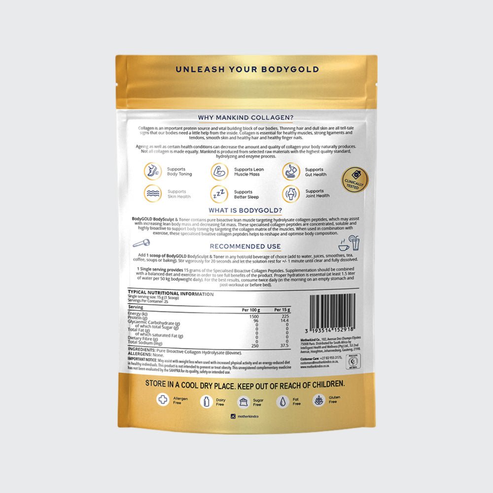 Mankind Bodygold 375g