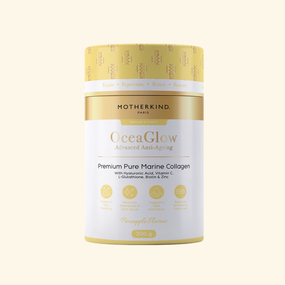 Motherkind OceaGlow Marine Collagen - Pineapple