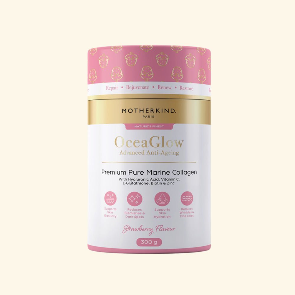 Motherkind OceaGlow Marine Collagen - Strawberry