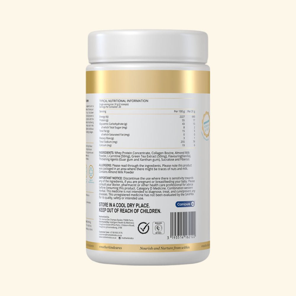 Motherkind Slimming Shake Vanilla 620g
