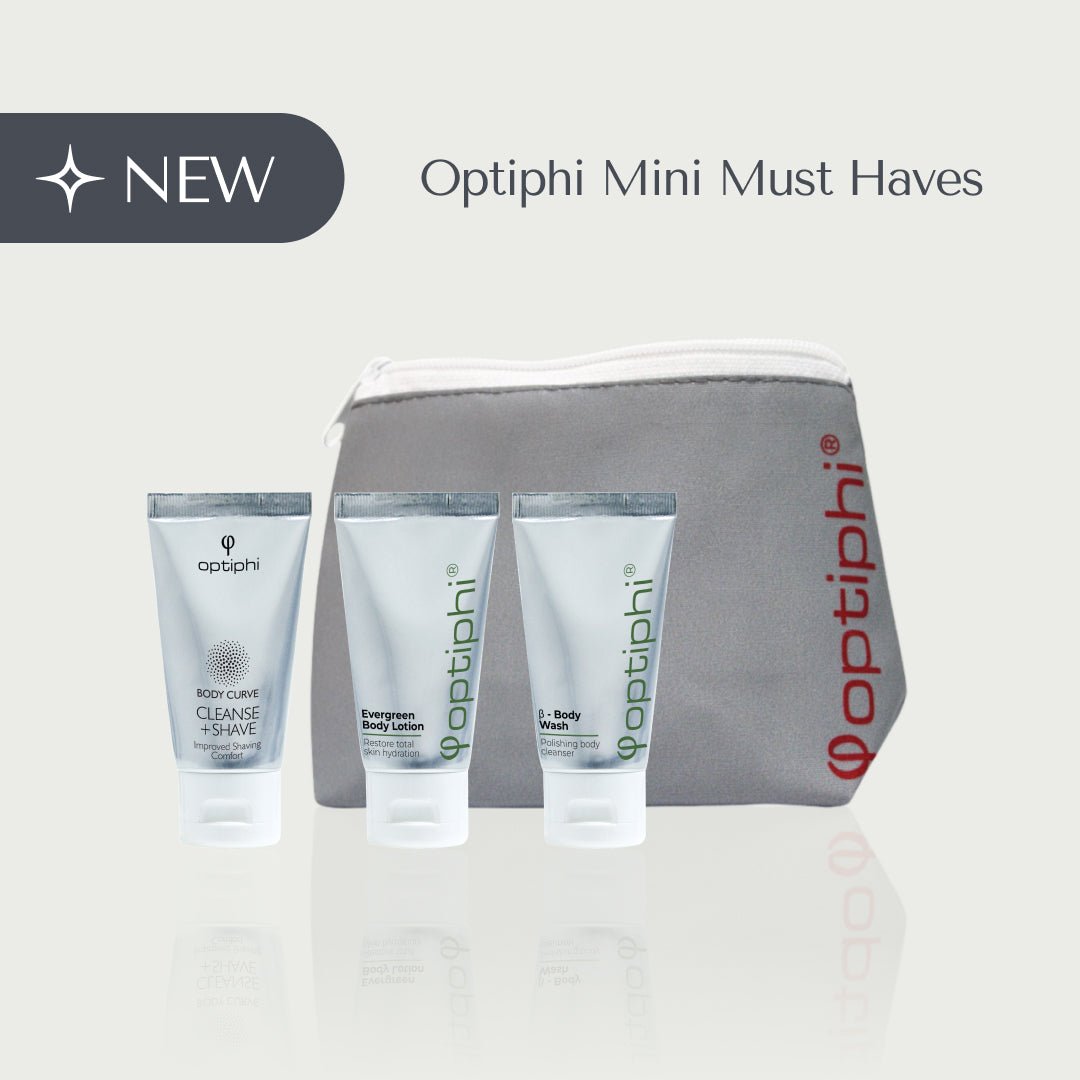 Optiphi Must Have Cleanse + Shave + Body Lotion + Body Wash Pack